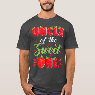 Onkel des süßen Erdbeervergeburtstags Familie  T-Shirt