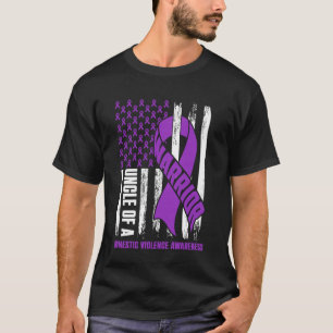 Onkel eines Kriegers Kennzeichnung häuslicher Gewa T-Shirt