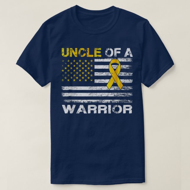 Onkel eines Kriegers T-Shirt (Design vorne)