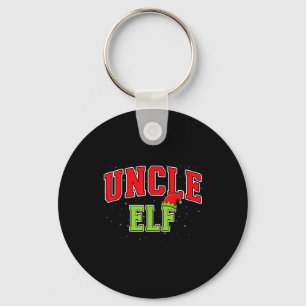 Onkel-Elf-Weihnachten-Familie-Passende-Gruppe-Xmas Schlüsselanhänger