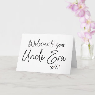 Onkel Era Schwangerschaft Neue Baby-Offenbarung fü Karte