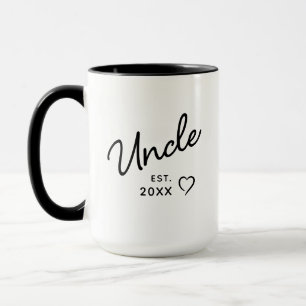 Onkel Est.-Jahr Neue Babyschwangerschaft bekannt g Tasse