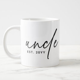 Onkel Establishment Elegant Typografy New Oncle Jumbo-Tasse