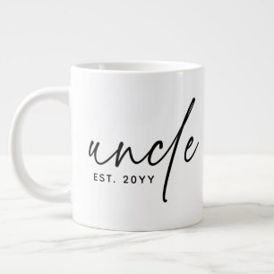 Onkel Establishment Elegant Typografy New Oncle Jumbo-Tasse