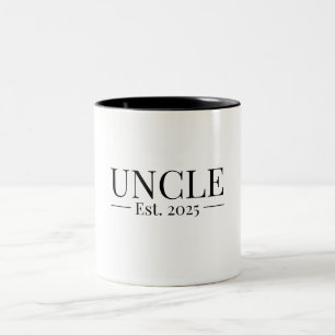 Onkel Gegründet 2025 Zweifarbige Tasse