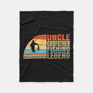 Onkel Godvater und Fischleder Fleecedecke