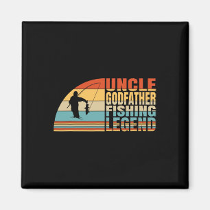 Onkel Godvater und Fischleder Magnet