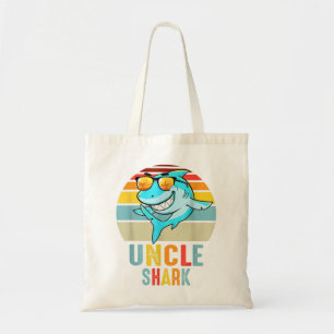 Onkel-Hai-Shirt-Hai-Familie-Frohen-Muttertag Tragetasche