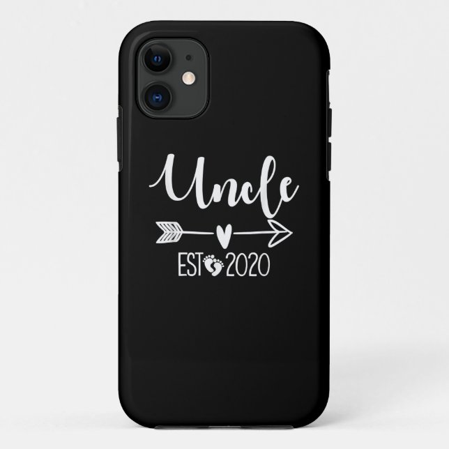 Onkel Heart Liebe Est Geschenk | Onkel Family Gesc Case-Mate iPhone Hülle (Rückseite)