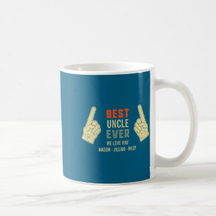 Onkel Immer Finger steckend Nichte Neffe Namen Kaffeetasse