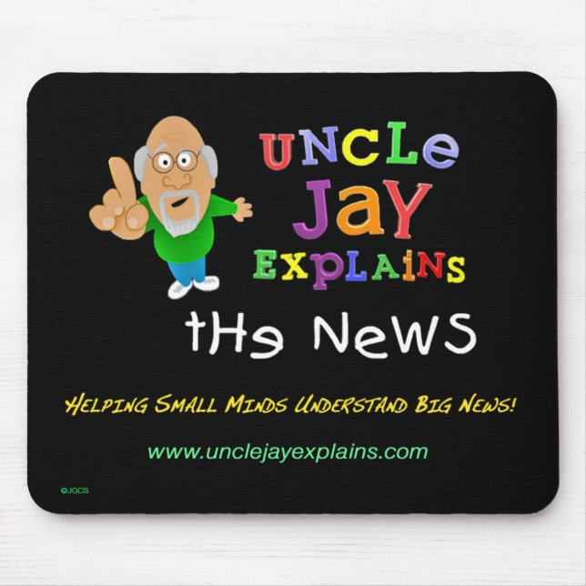 Onkel Jay Explains - Mousepad (Vorne)
