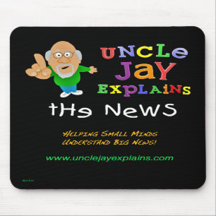 Onkel Jay Explains - vertikales Mousepad