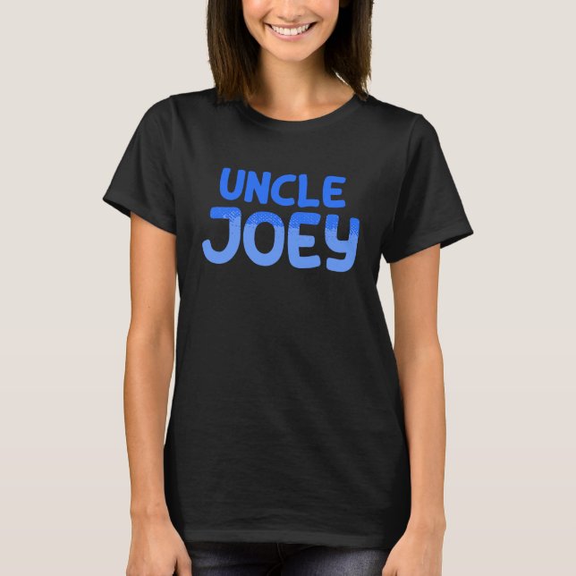 Onkel Joey Spaß Coolste Onkel T-Shirt (Vorderseite)