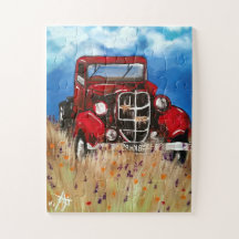 Onkel John's Truck Antique Old Work Bauer Rancher