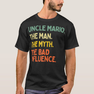 Onkel Mario zitiert den Mann den Mythos den schlec T-Shirt