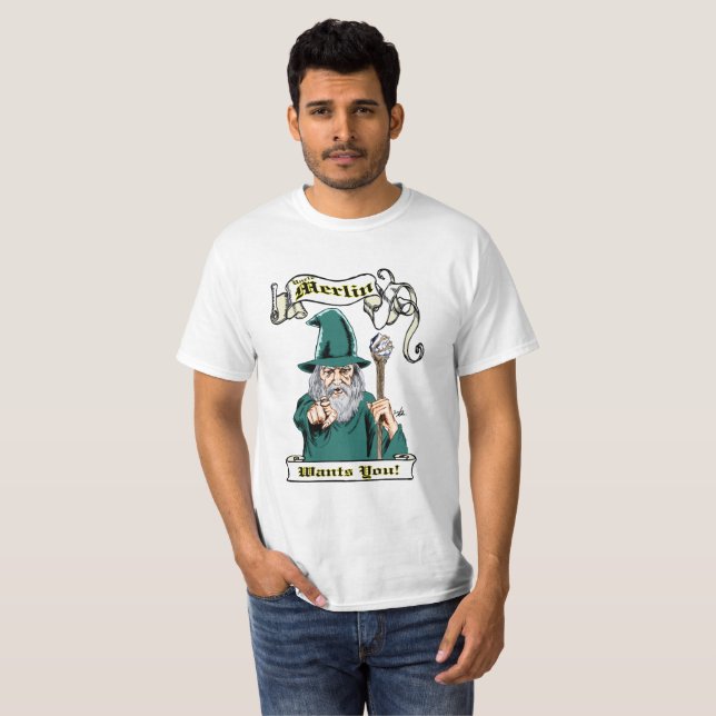 Onkel MERLIN T-Shirt (Vorne ganz)