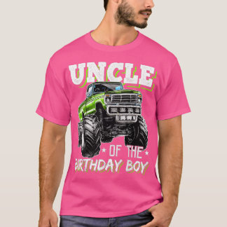 Onkel of the Birthday Boy Monster Truck Birthday P T-Shirt
