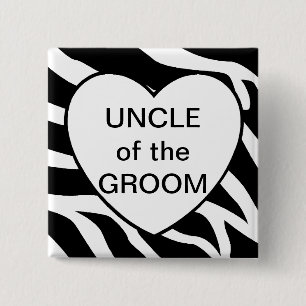 Onkel Of The Groom Button