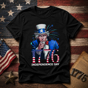 Onkel Sam 1776 Unabhängigkeitstag T-Shirt