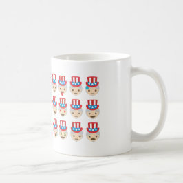 Onkel sam Emoji Kaffeetasse