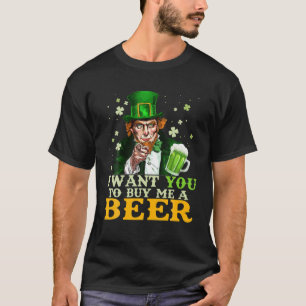 Onkel Sam ich Wollte Sie, mir ein Bier zu kaufen S T-Shirt