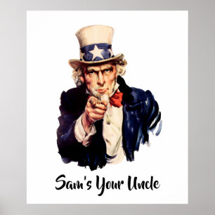 Onkel Sam ist dein Onkel Poster