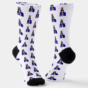 Onkel Sam Patriotisch Socken