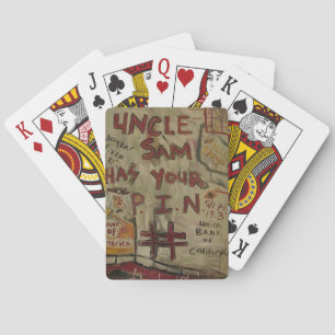 ONKEL SAM PIN NUMMER SPIELKARTEN
