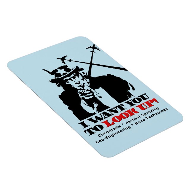 Onkel Sam sagt, ich Woll dir, nach oben zu schauen Magnet (Rechte Seite)