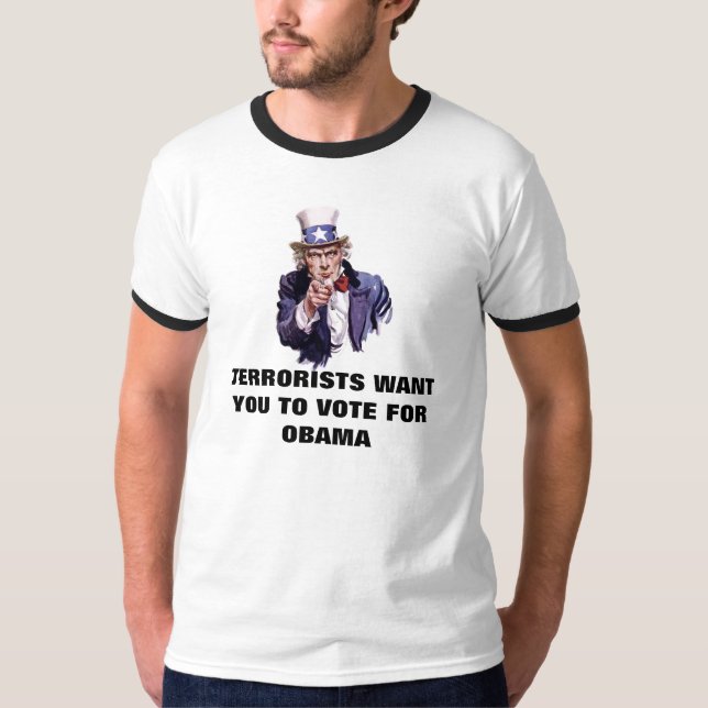 ONKEL SAMS SAYS T-Shirt (Vorderseite)
