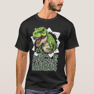 Onkel Saurus Lustiger Rex Dinosaur Neffe Onkel Ges T-Shirt