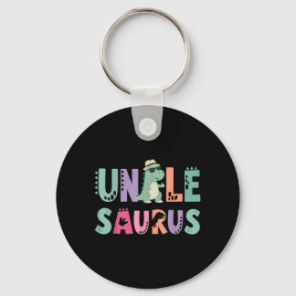 Onkel Saurus Papa Dinosaurier 3. Geburtstag T-Rex Schlüsselanhänger