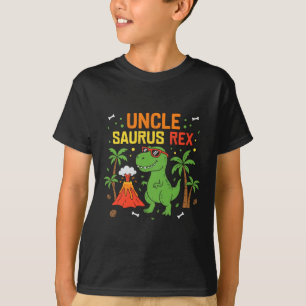 Onkel Saurus Rex Dinosaur Onkel Wortspiel T-Shirt