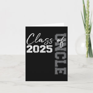 Onkel Senior 2025 Proud of a Cl of 2025 Graduate Karte