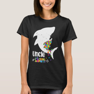 Onkel Shark Autismus-Bewusstsein Für Mama Mutter T-Shirt