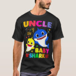 Onkel Shark Onkel Hai Familie Muttertag T-Shirt<br><div class="desc">Onkel Shark Onkel Hai Familie Muttertag</div>