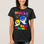 Onkel Shark Onkel Hai Familie Muttertag T-Shirt<br><div class="desc">Onkel Shark Onkel Hai Familie Muttertag</div>