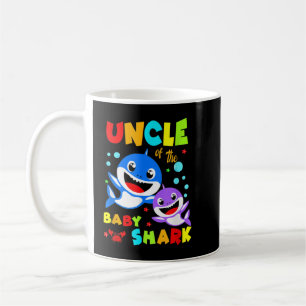 Onkel Shark Onkel Hai T-Shirts Shirt Familie Mutte Kaffeetasse