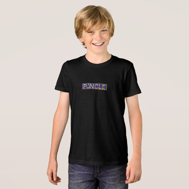 Onkel-Shirt  Tri-Blend Shirt (Vorderseite voll)