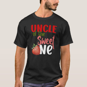 Onkel Sweet One Strawberry Birthday Family Par T-Shirt