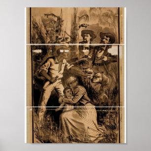 Onkel Toms Kabine Vintages Theater Poster