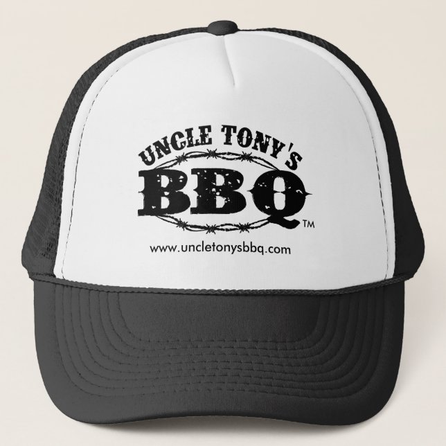 Onkel Tonys BBQ Baseballmütze Truckerkappe (Vorderseite)