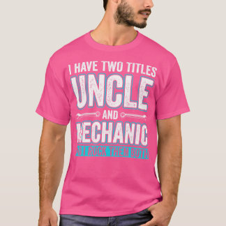 Onkel- und Mechanikfeuchte Garage Fixierung s Onke T-Shirt