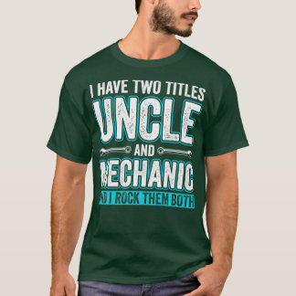 Onkel- und Mechanikfeuchte Garage Fixierung s Onke T-Shirt
