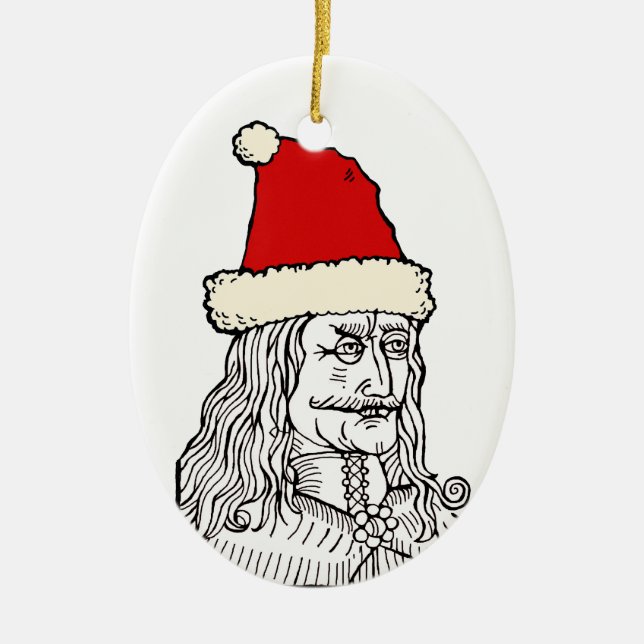 Onkel Vlads Christmas Keramik Ornament (Vorne)