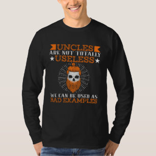 Onkel völlig nutzlose schlechte Beispiele Vatertag T-Shirt