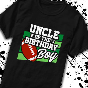 Onkel von Birthday Boy Boys Football Geburtstag T-Shirt