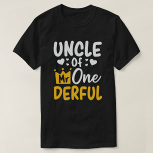 Onkel von Onederful 1st Birthday Party Matching T-Shirt