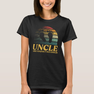 Onkel wie ein Vater, aber viel Cooler Männer Vinta T-Shirt