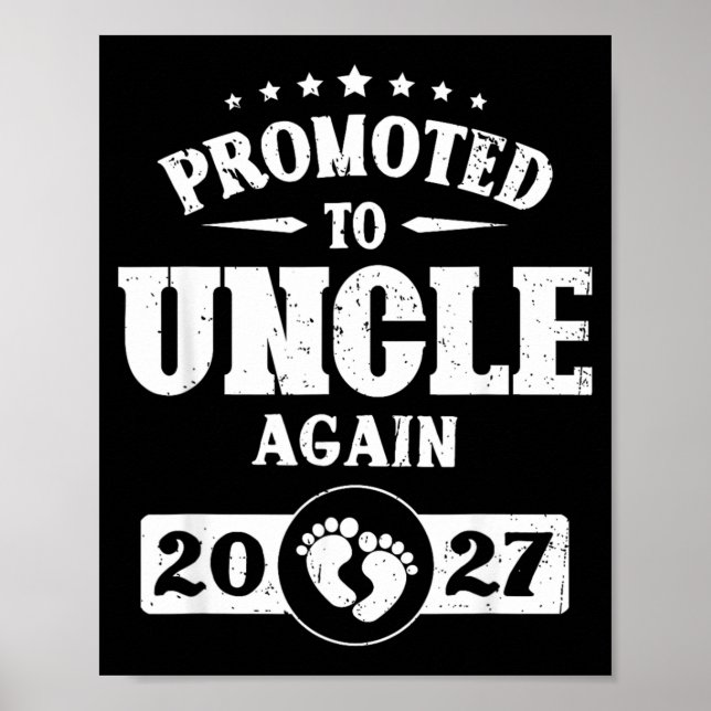 Onkel wird wieder befördert est 2027 Schwangerscha Poster (Vorne)
